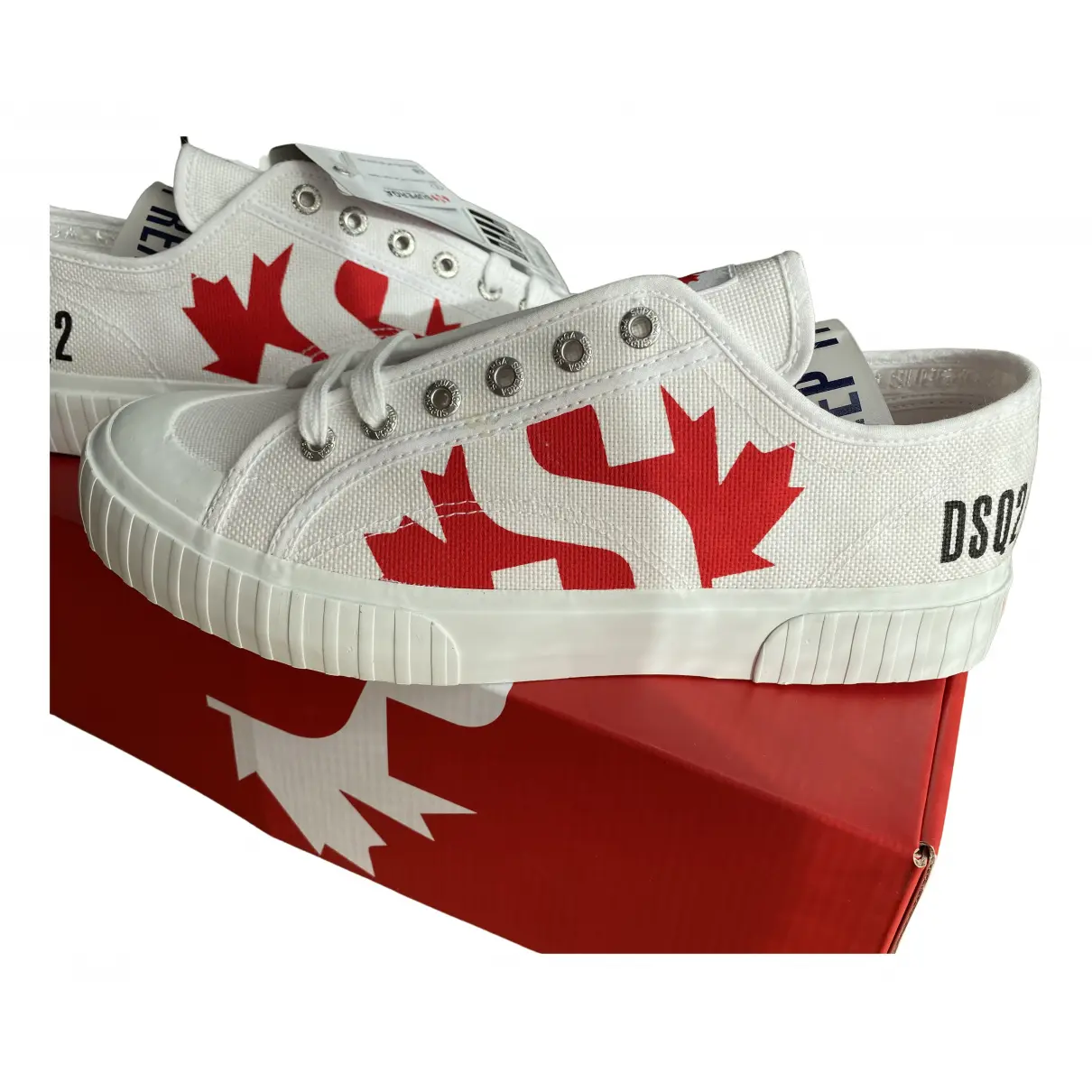 Cloth low trainers Dsquared2