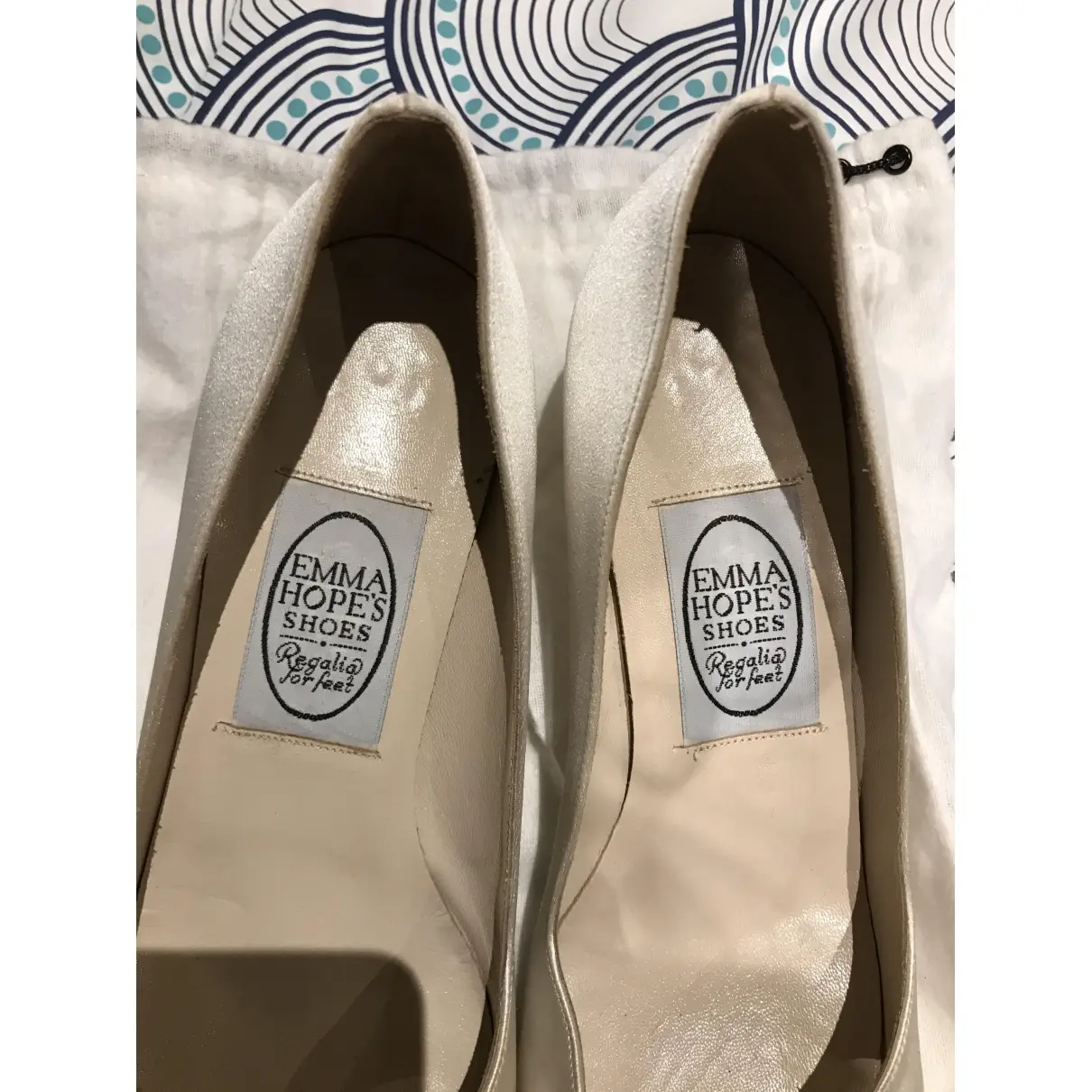 Buy Emma Hope Cloth heels online - Vintage
