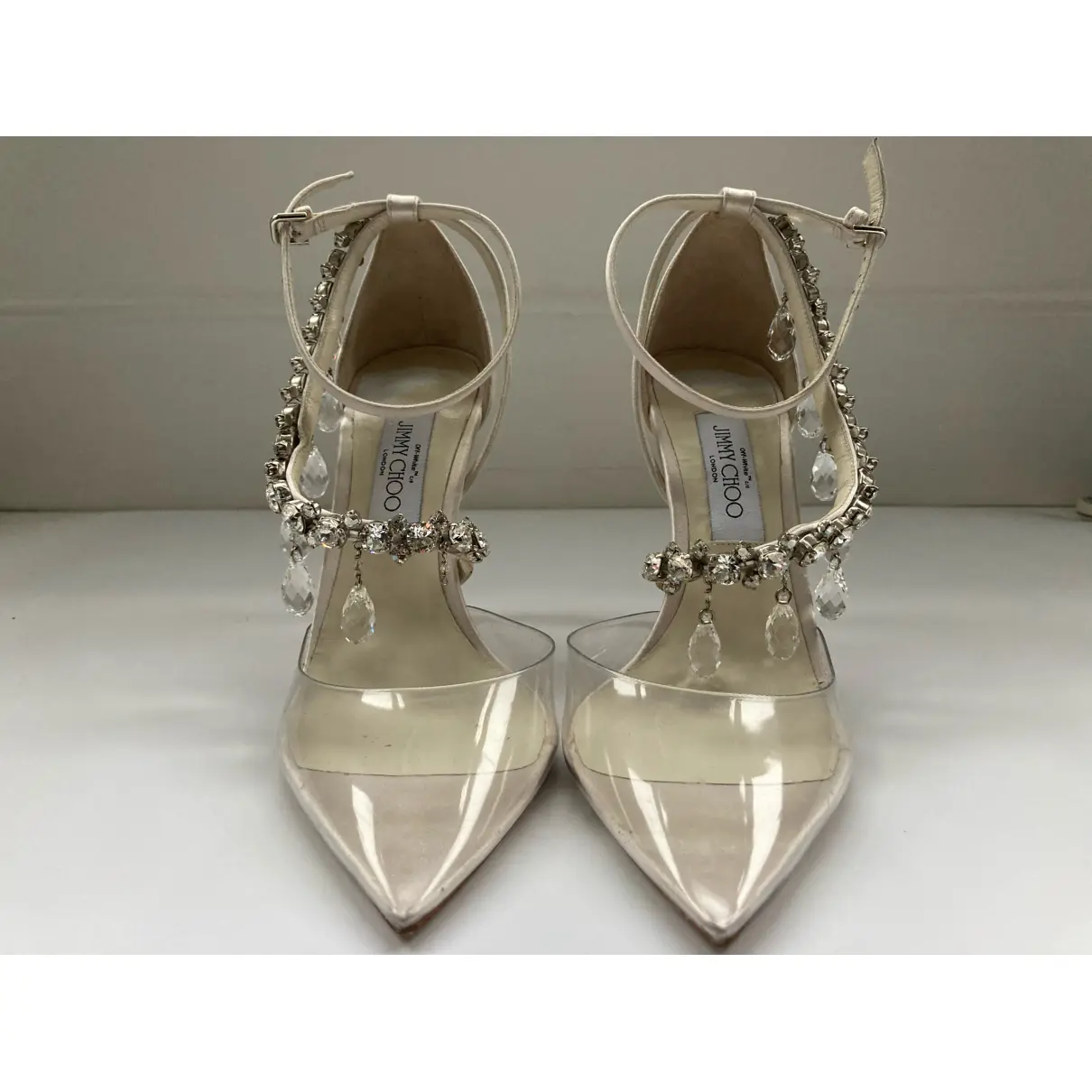 Cloth heels Jimmy Choo x Off-White