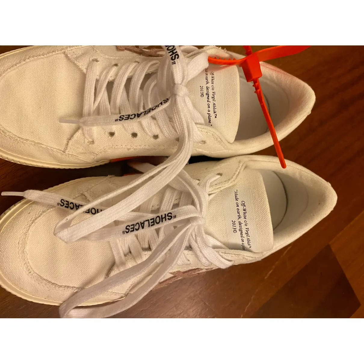 Buy Off-White Low Top cloth trainers online