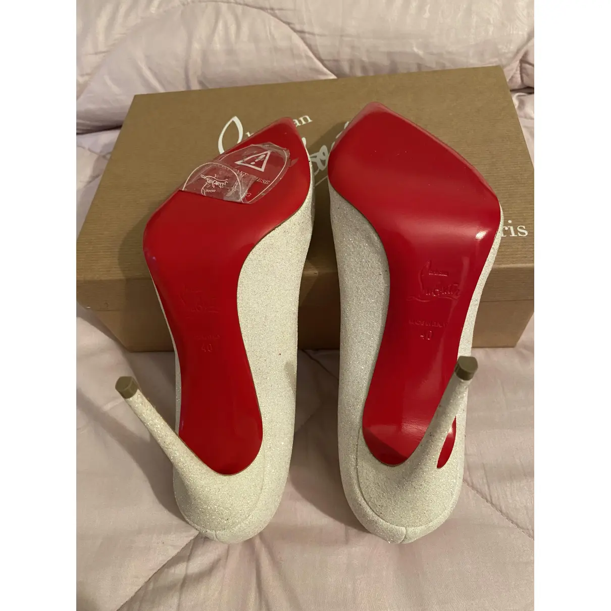 Pigalle cloth heels Christian Louboutin