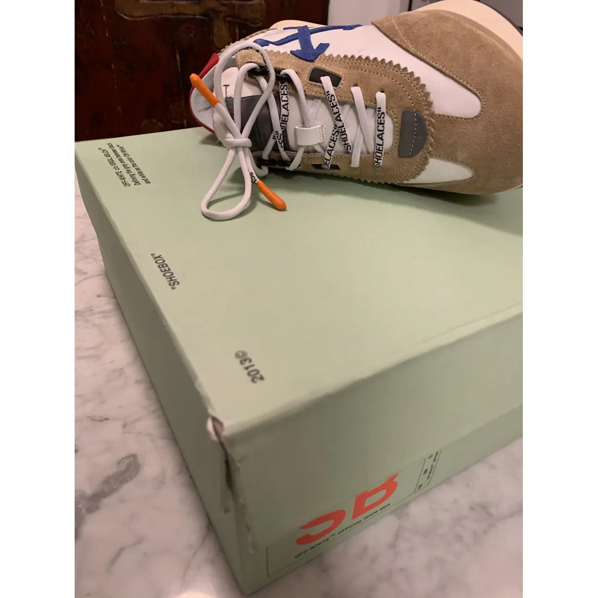 Runner cloth low trainers Off-White