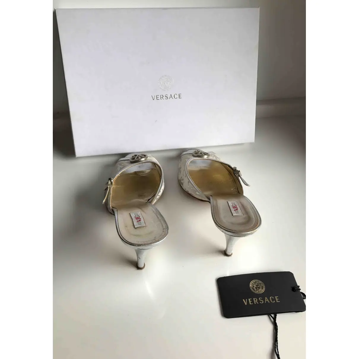 Buy Versace Jeans Couture Cloth mules online