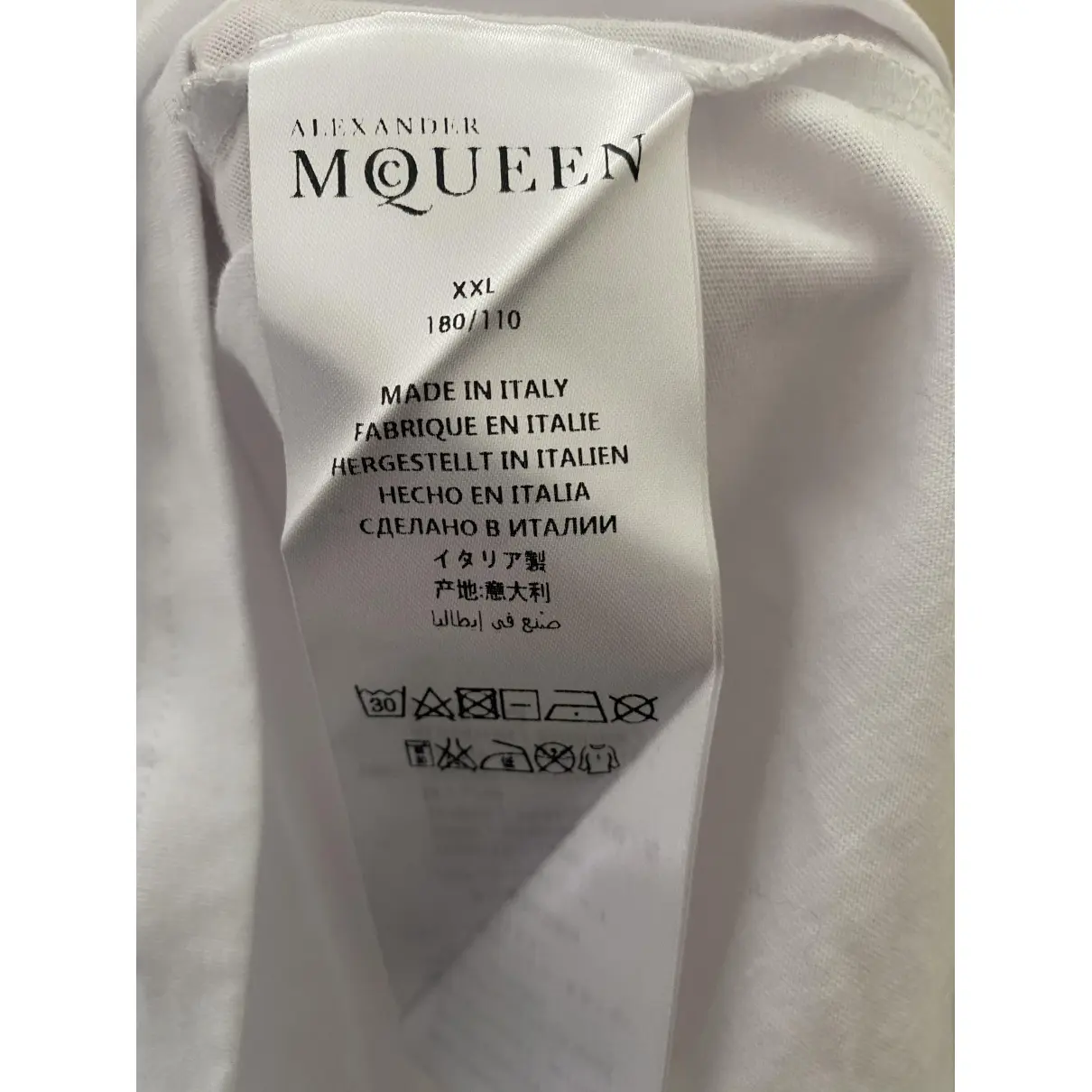 Luxury Alexander McQueen T-shirts Men