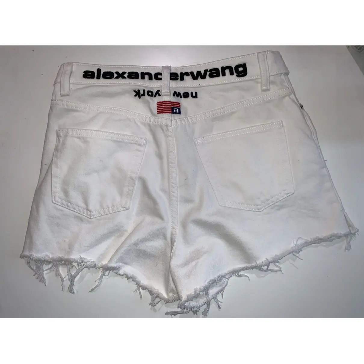 Buy Alexander Wang White Cotton Shorts online