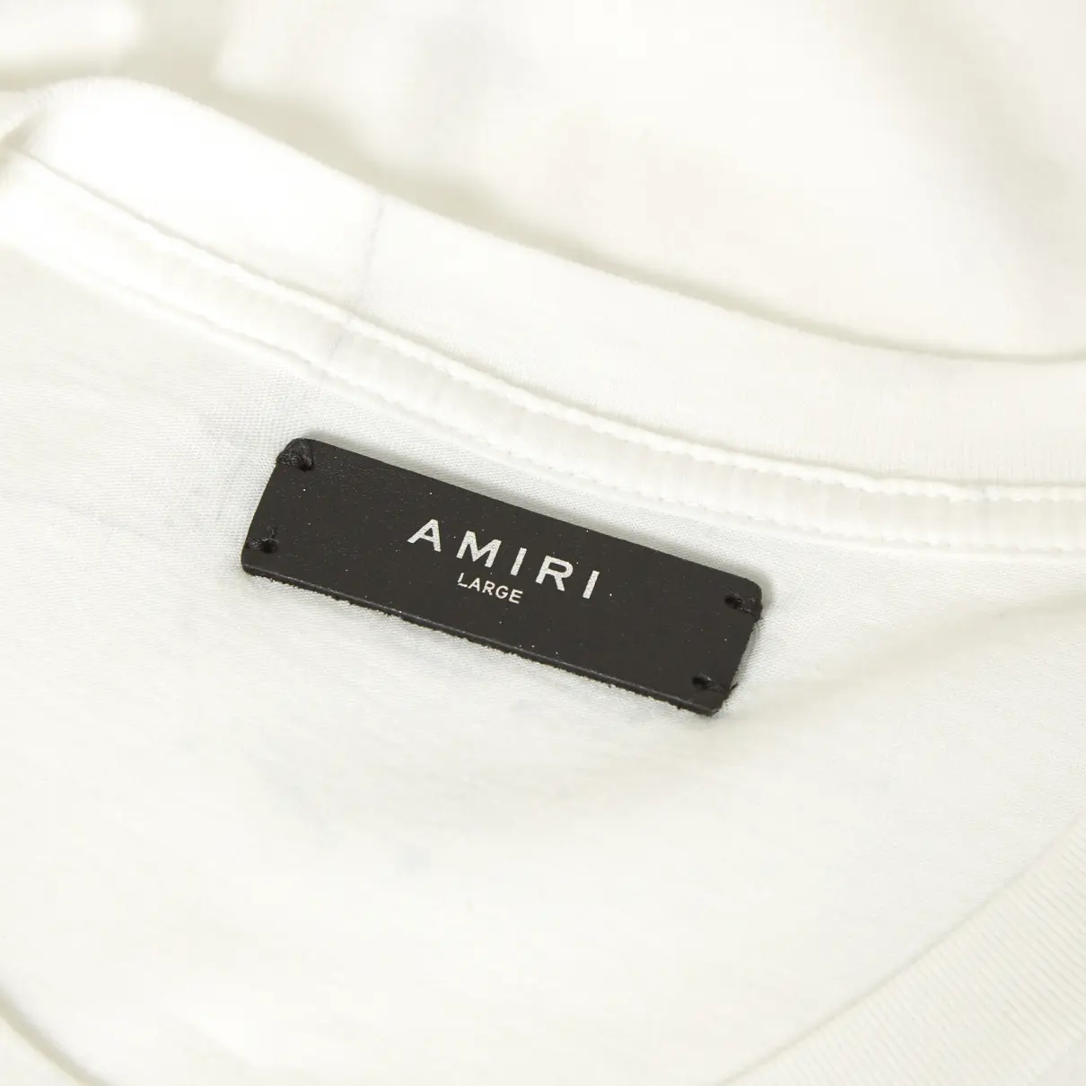 Buy Amiri White Cotton T-shirt online