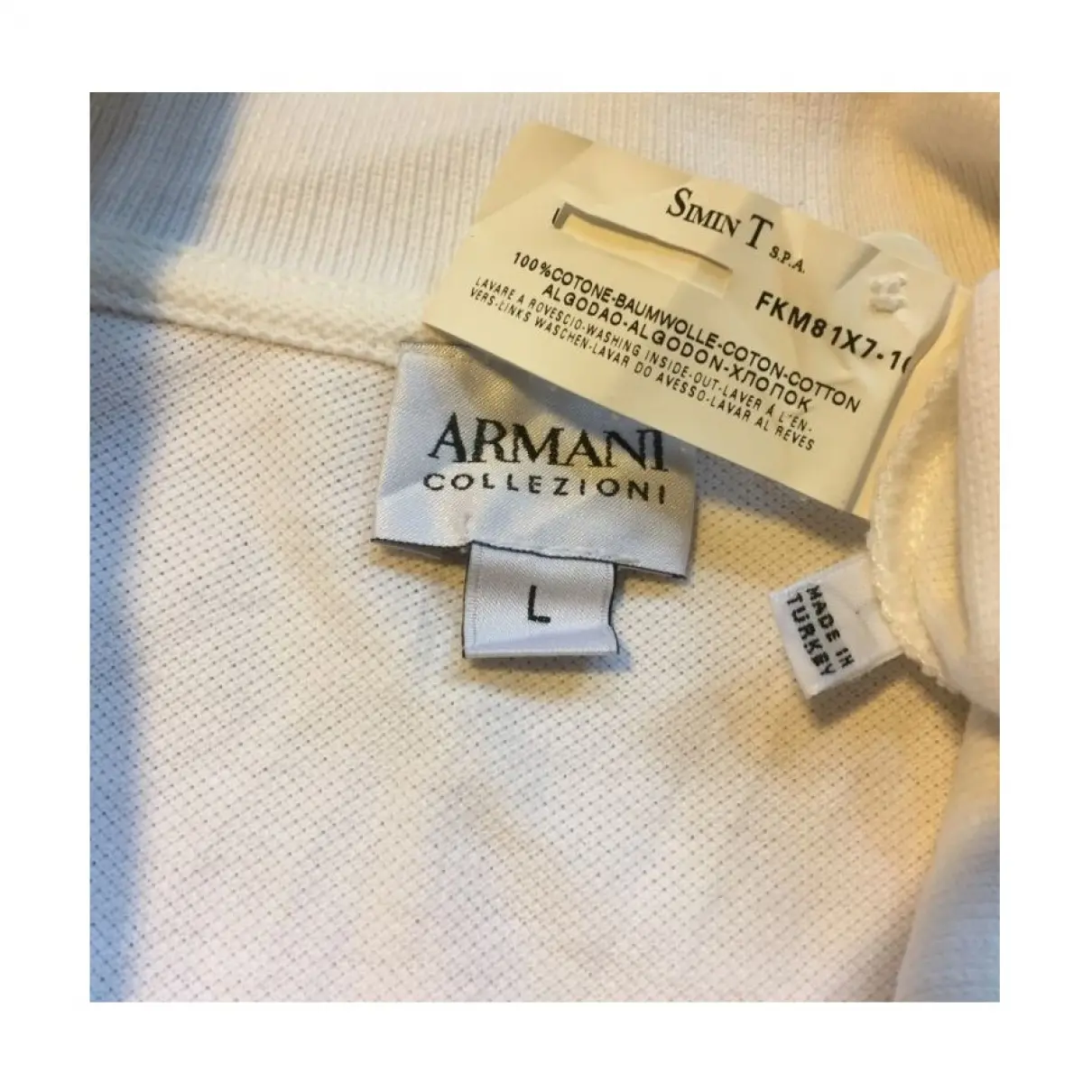 Luxury Armani Collezioni Polo shirts Men