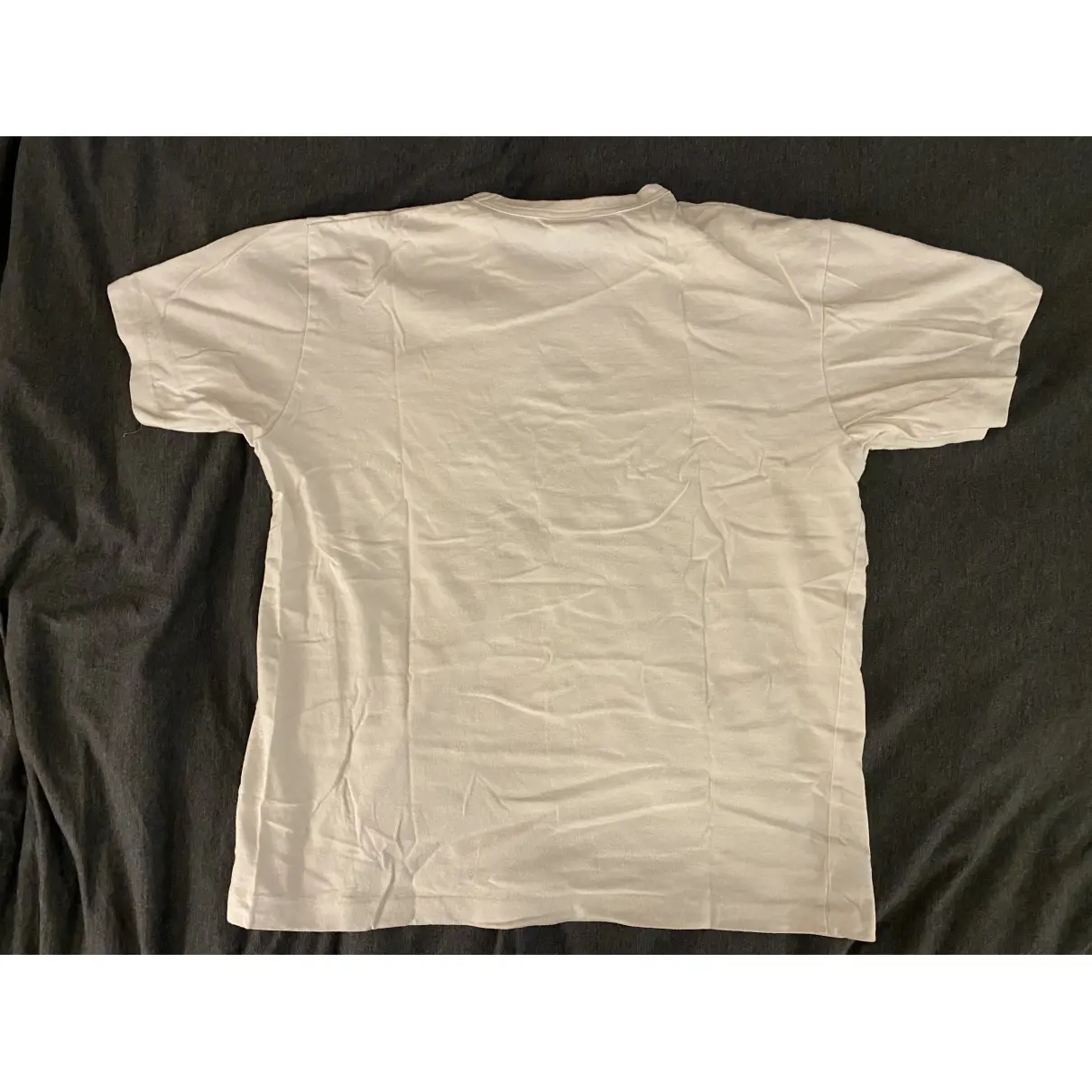 Buy Comme Des Garcons White Cotton T-shirt online