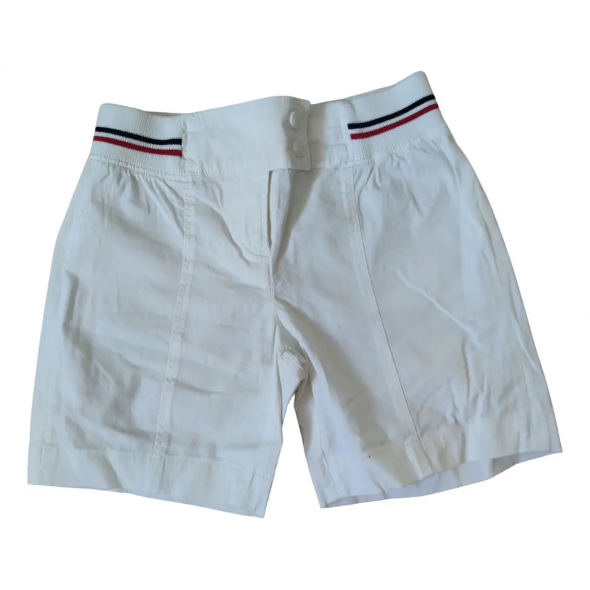 White Cotton Shorts D&G
