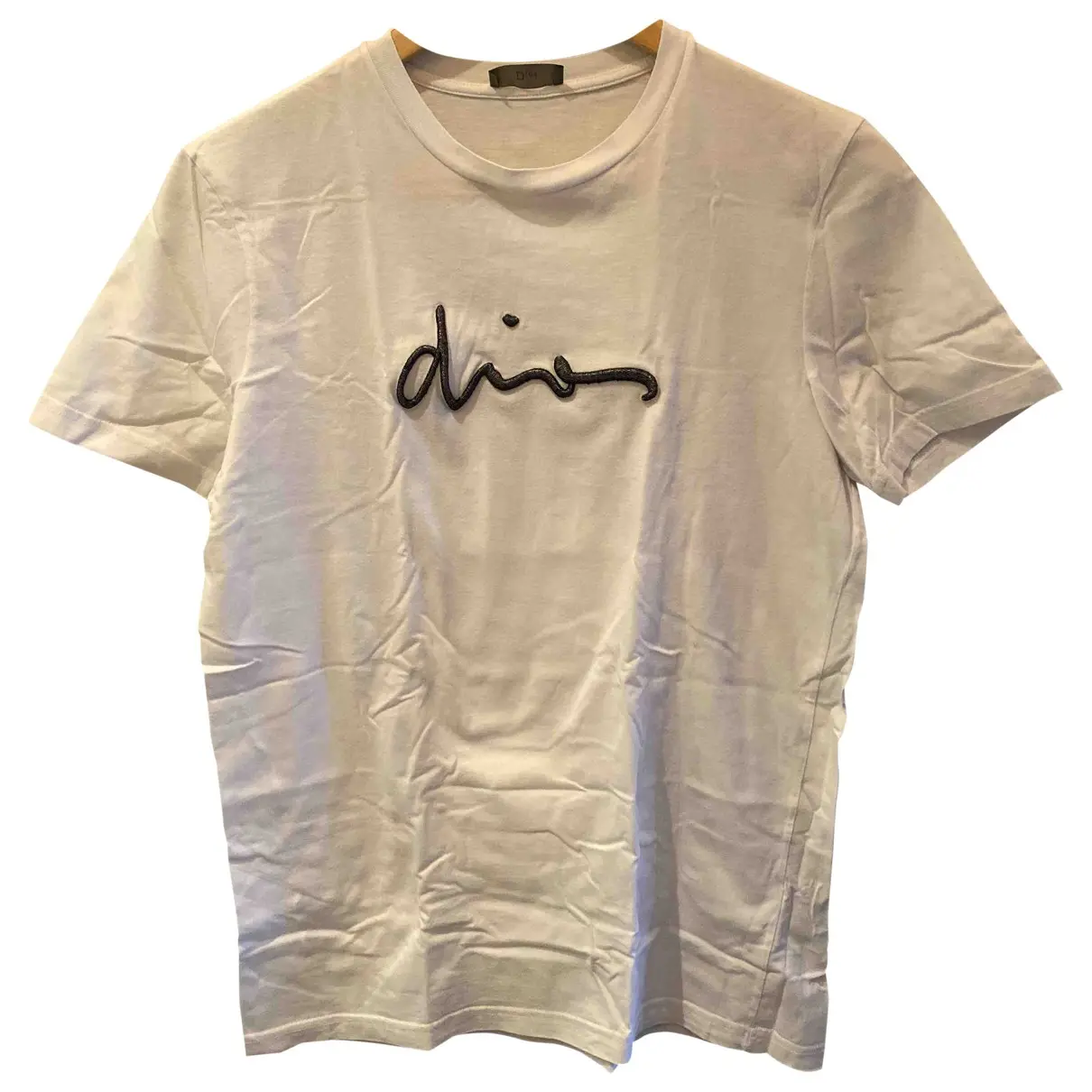 White Cotton T-shirt Dior Homme