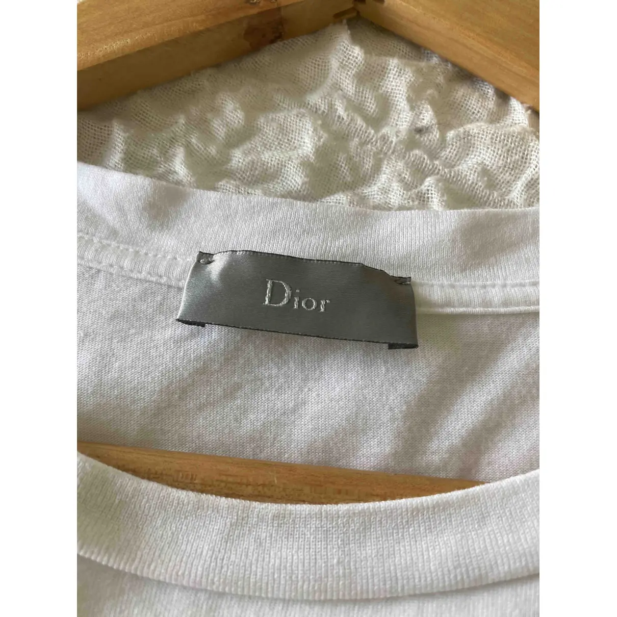 White Cotton T-shirt Dior Homme