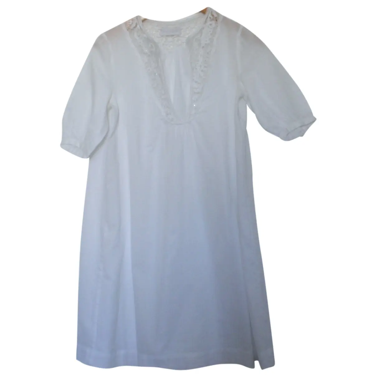 White Cotton Dress Zadig & Voltaire