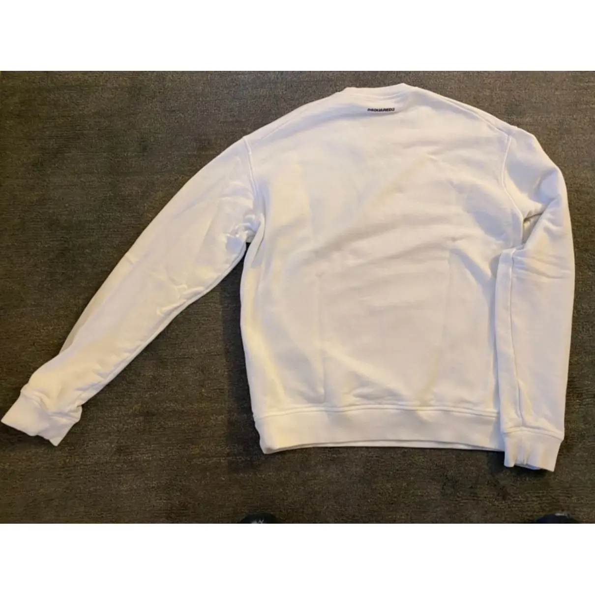 Buy Dsquared2 White Cotton Knitwear & Sweatshirt online