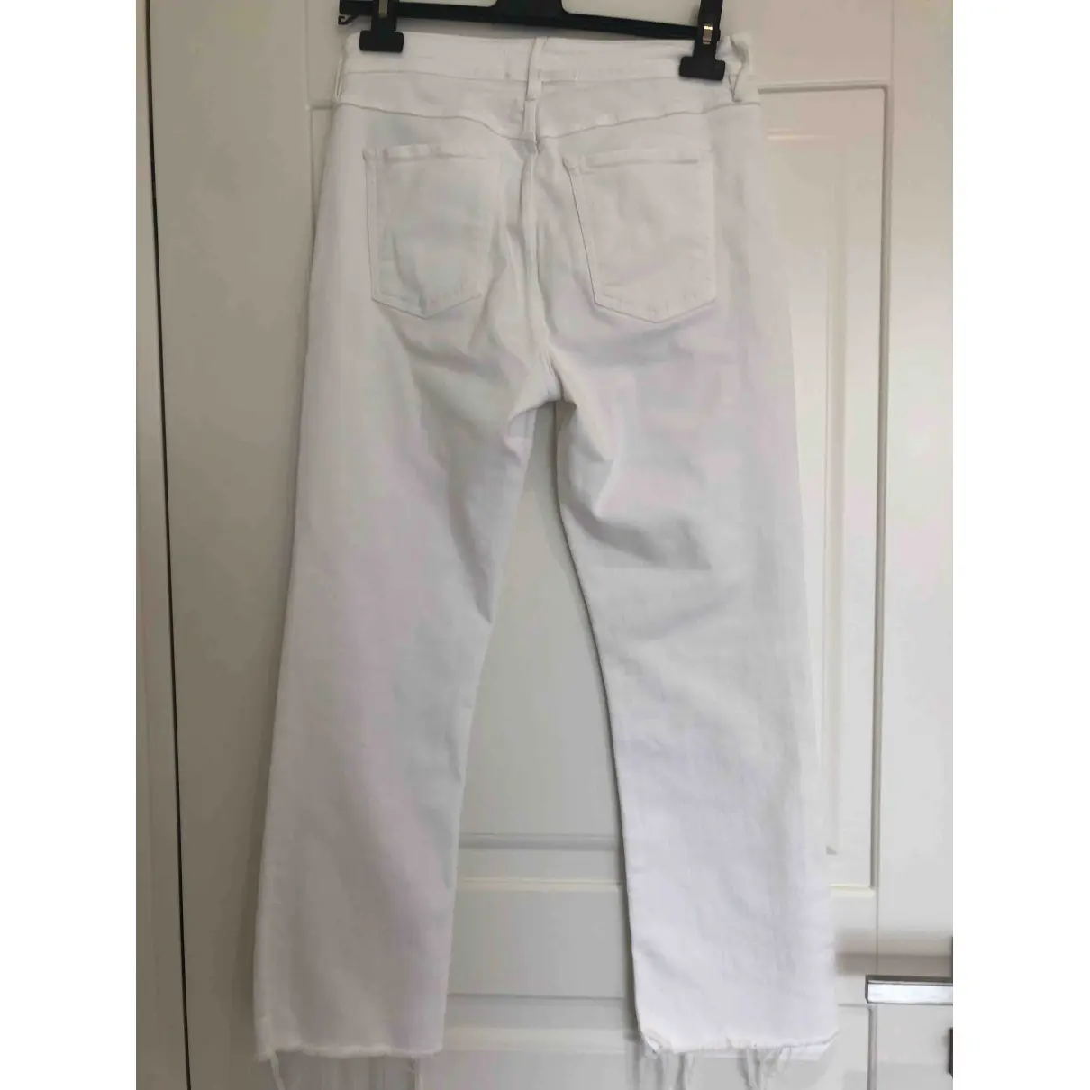 3x1 White Cotton - elasthane Jeans for sale