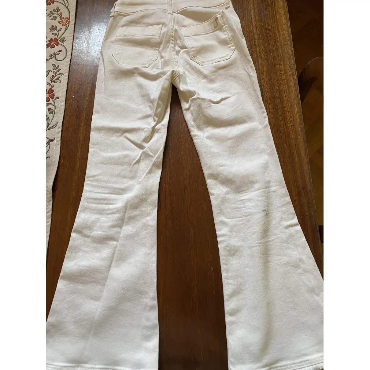Buy Seafarer White Cotton - elasthane Jeans online