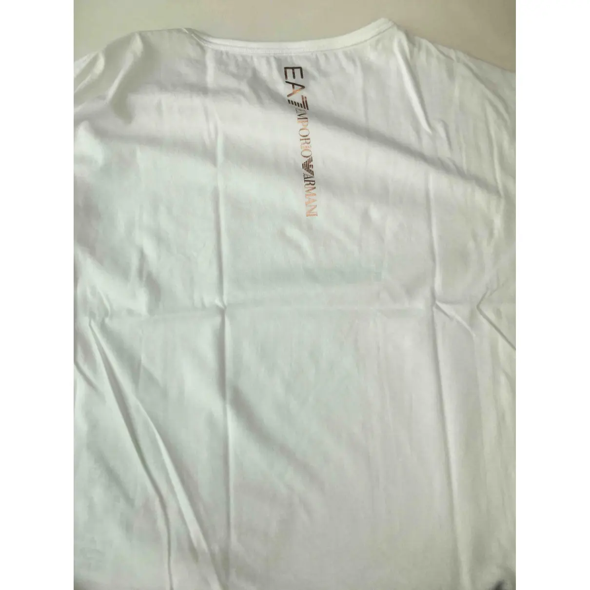 Emporio Armani White Cotton Top for sale