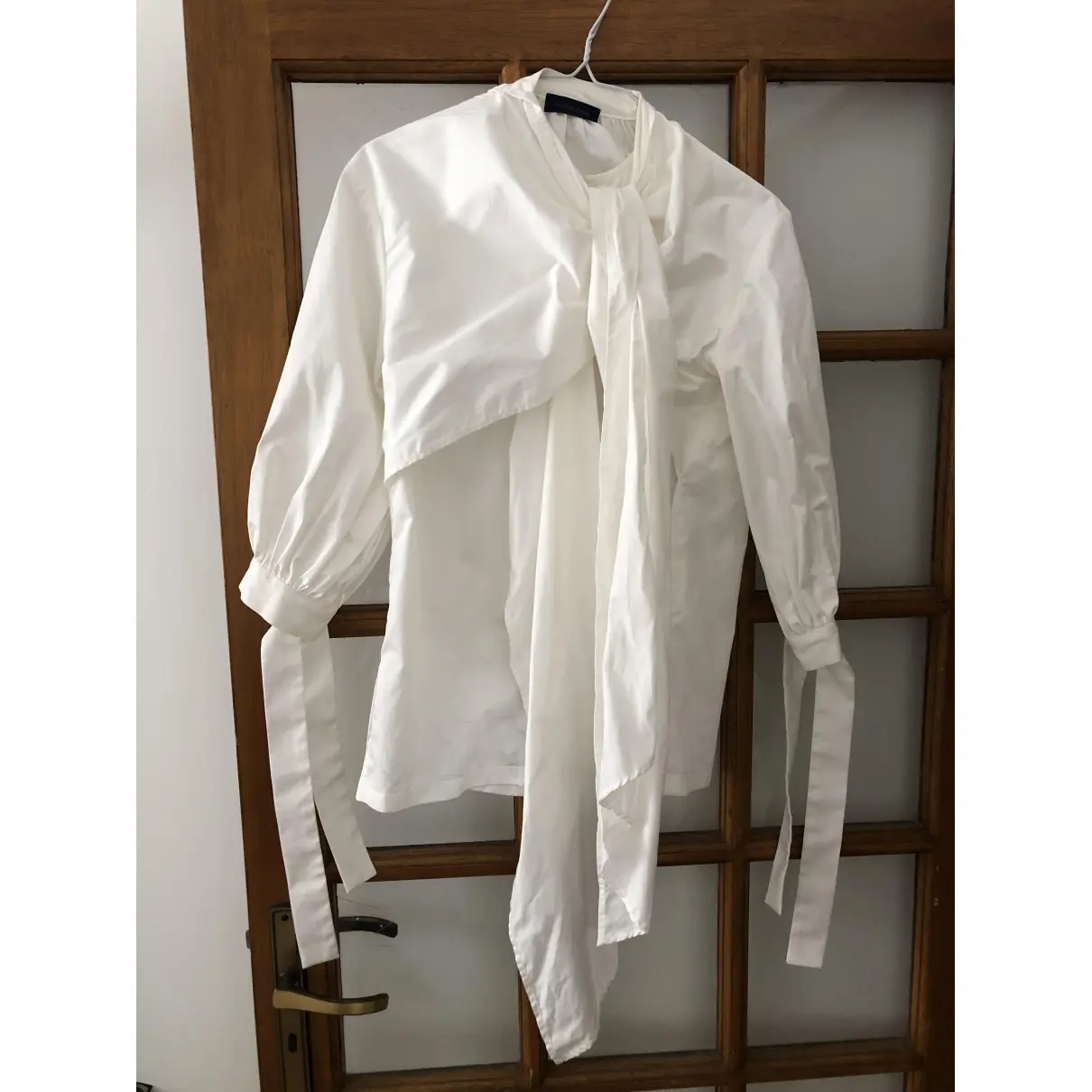 Buy Eudon Choi White Cotton Top online