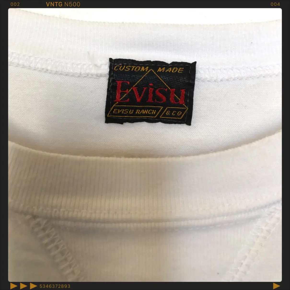 Luxury Evisu T-shirts Men - Vintage