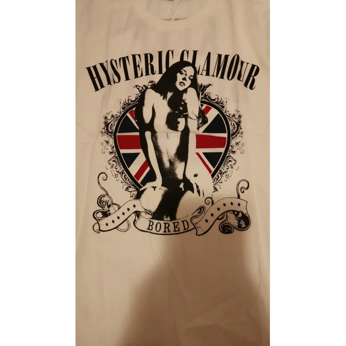 White Cotton Top Hysteric Glamour