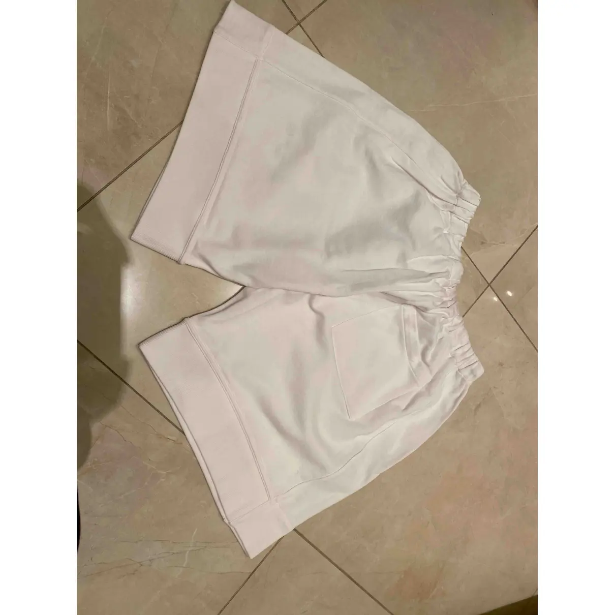 Buy ih nom uh nit White Cotton Shorts online