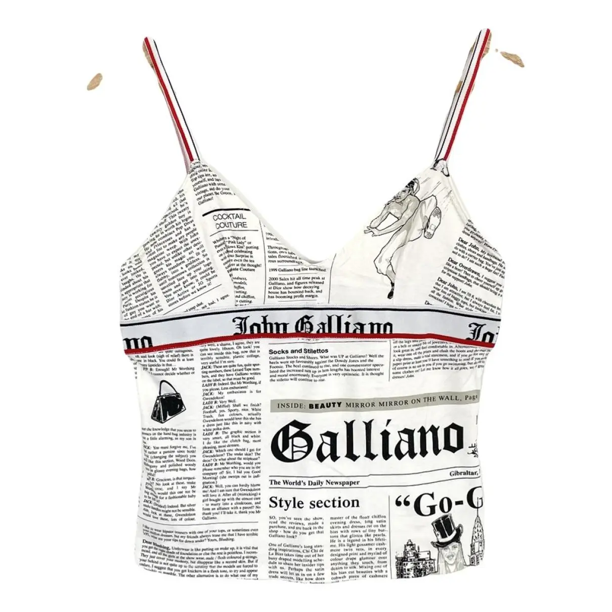 Camisole John Galliano - Vintage