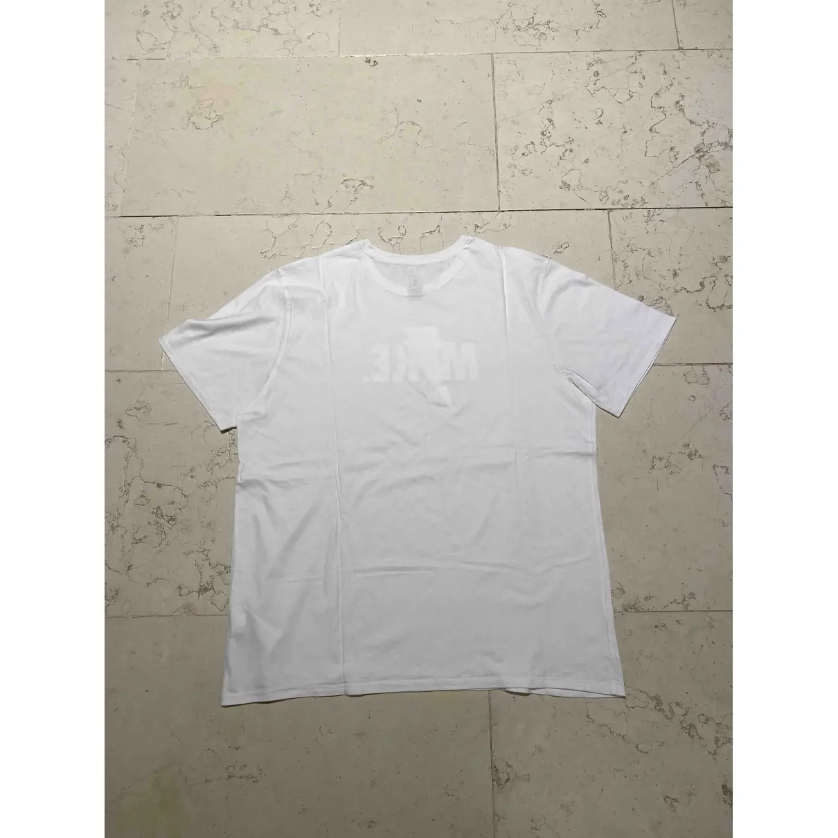 Buy JORDAN White Cotton T-shirt online