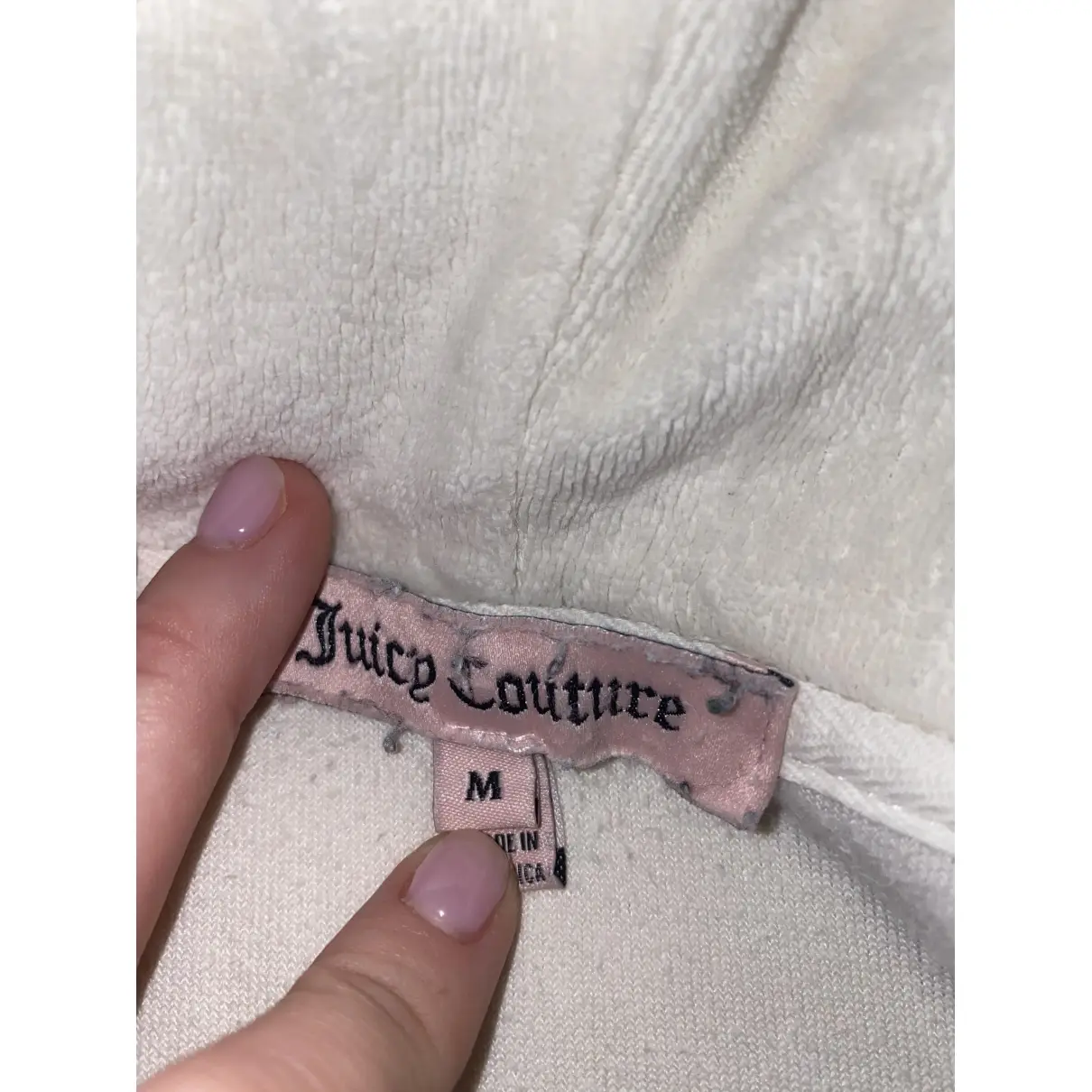 Buy Juicy Couture White Cotton Top online