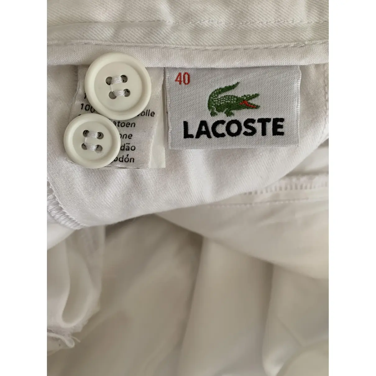 Buy Lacoste Straight pants online