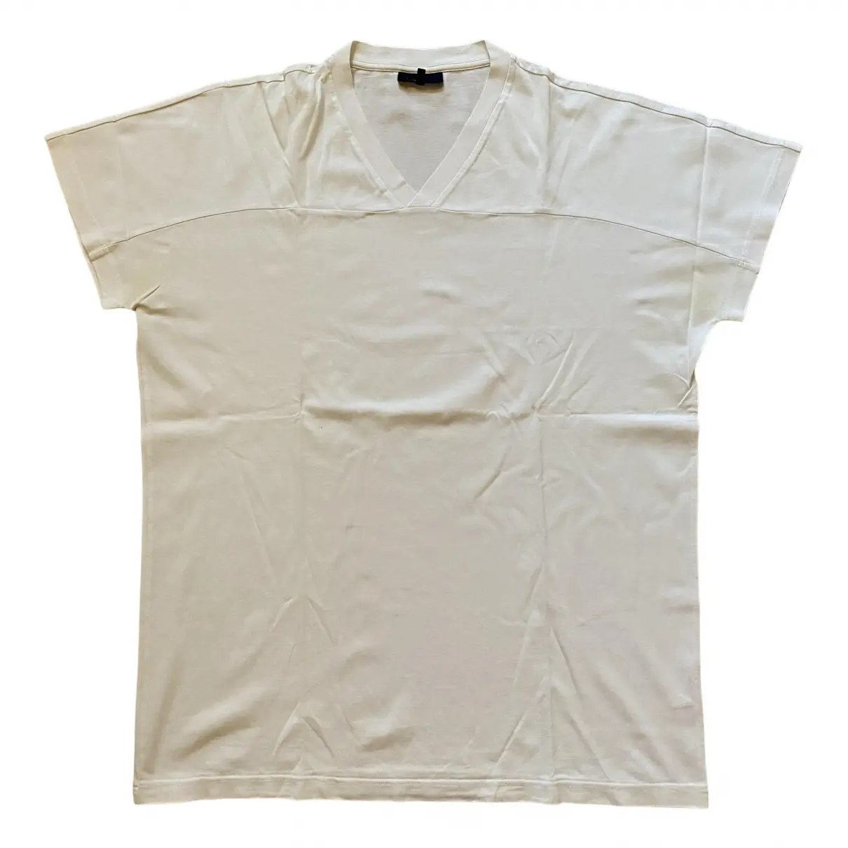 White Cotton T-shirt Lanvin