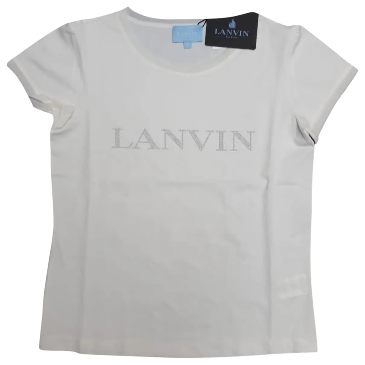 White Cotton Top Lanvin