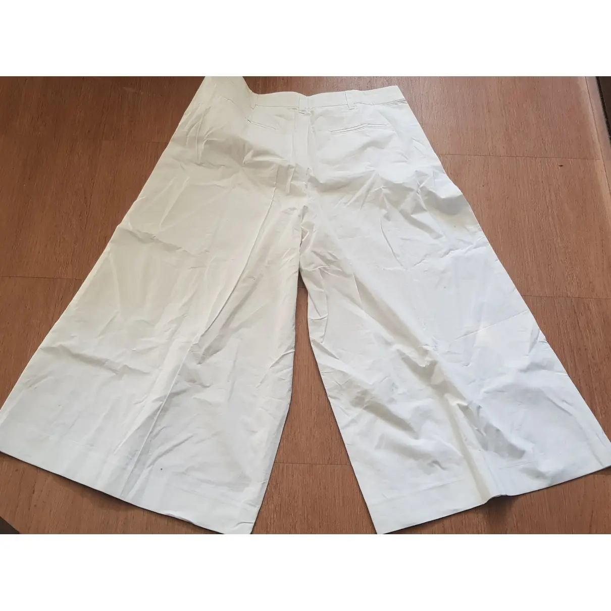 Lauren Ralph Lauren White Cotton Shorts for sale