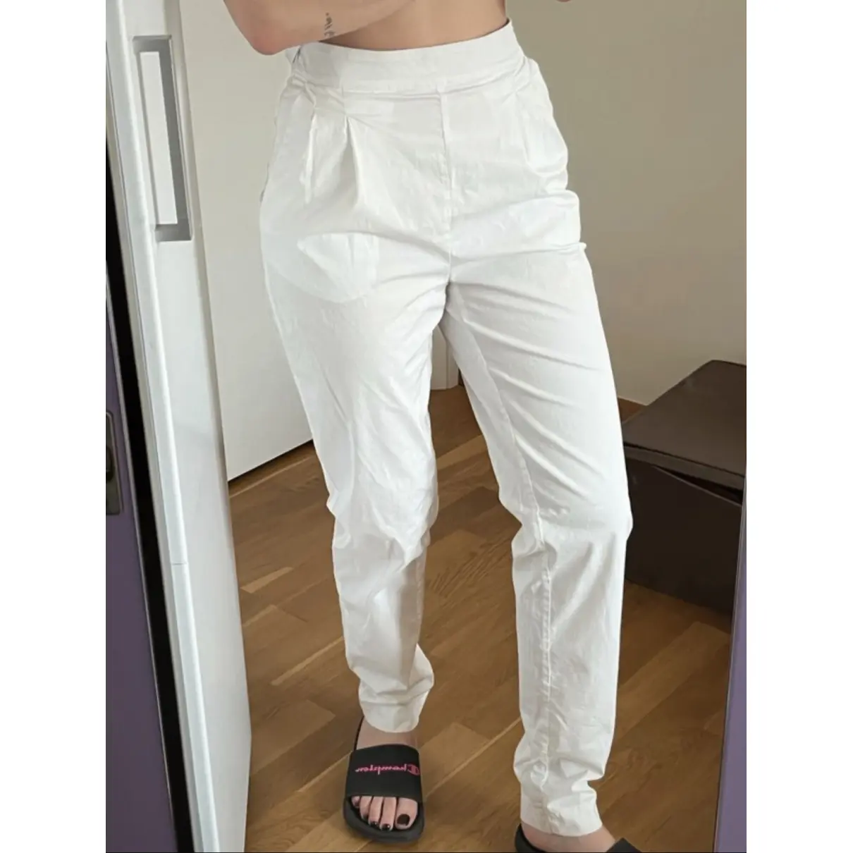 Straight pants Moschino Love