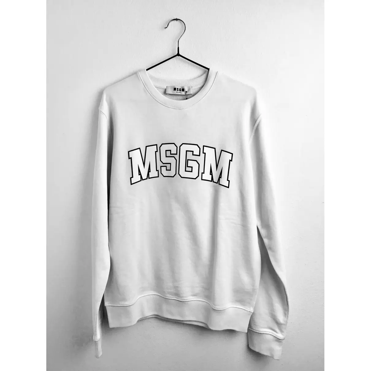 Buy MSGM White Cotton Knitwear online