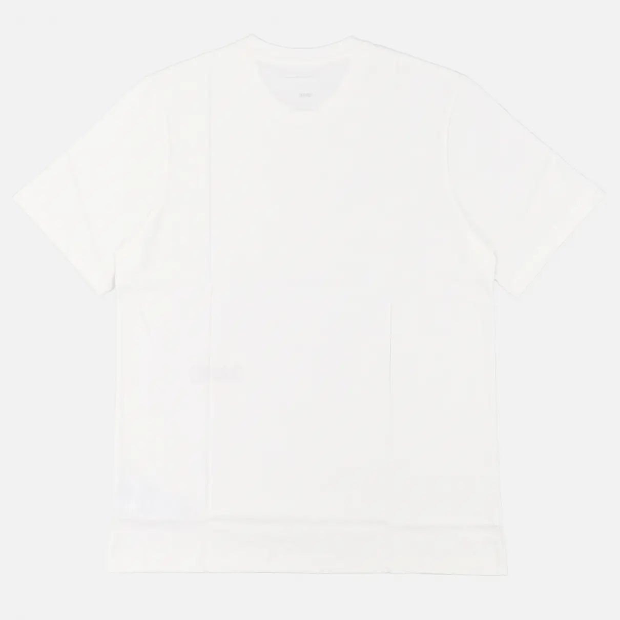White Cotton T-shirt Oamc