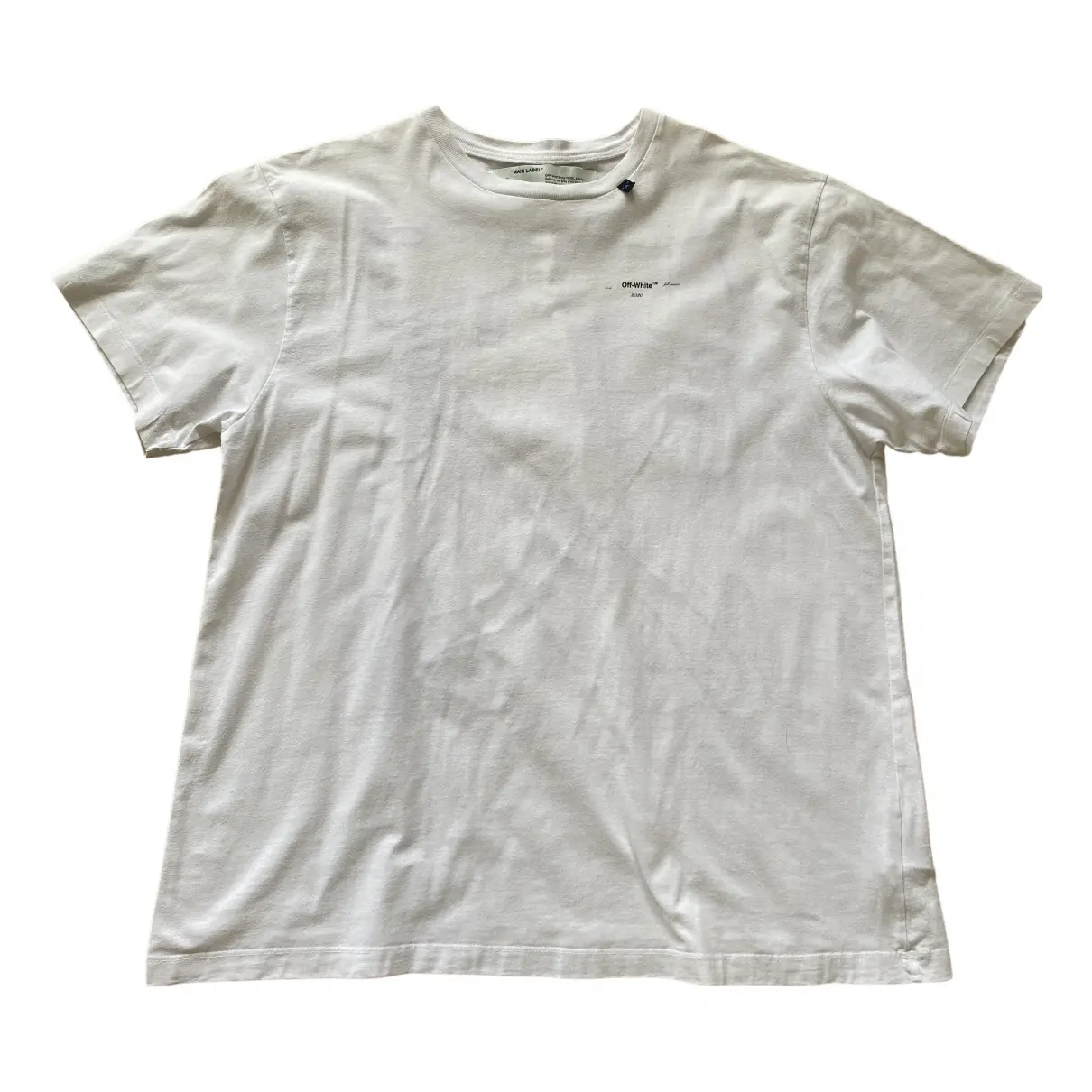 White Cotton T-shirt Off-White