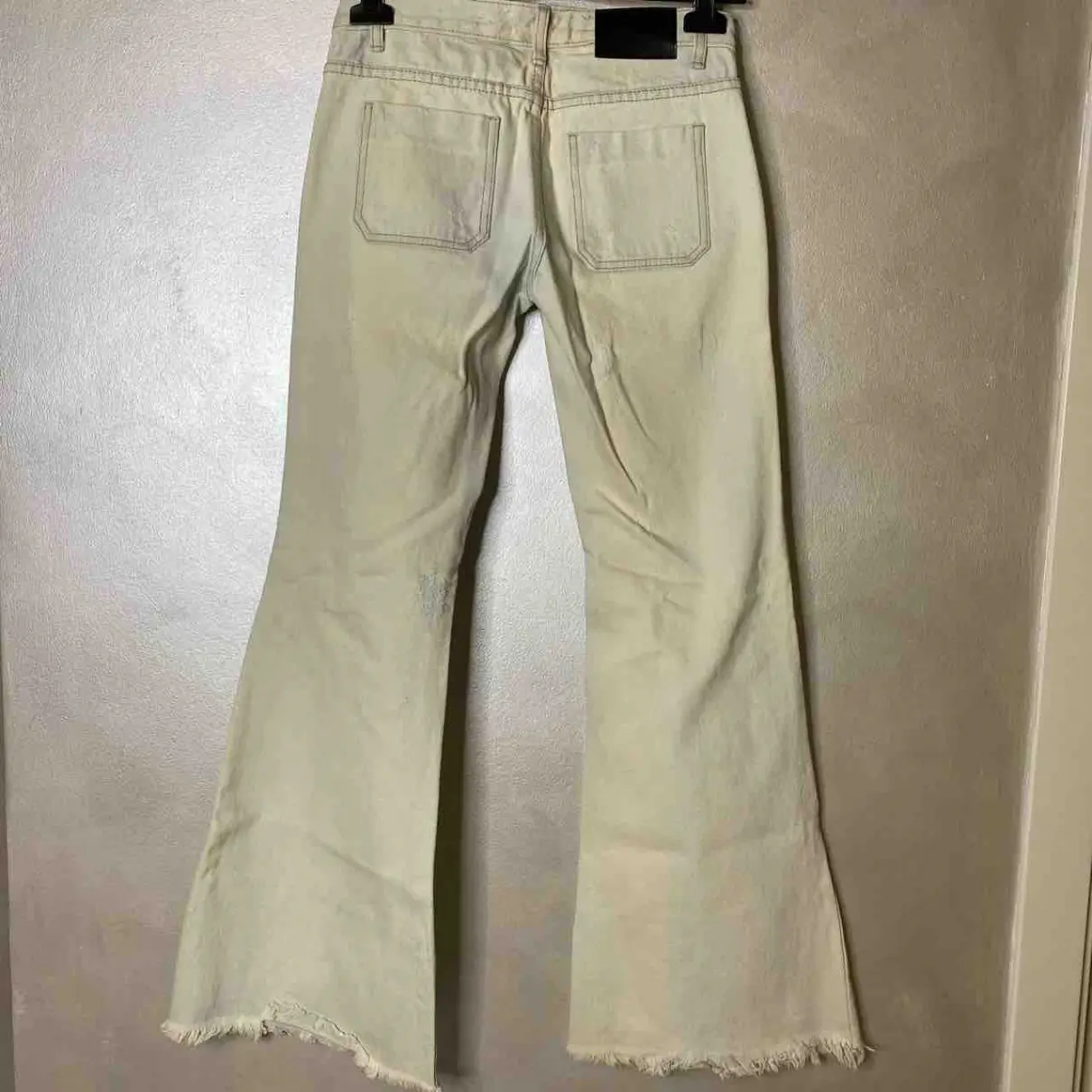 Buy One Teaspoon White Cotton Jeans online