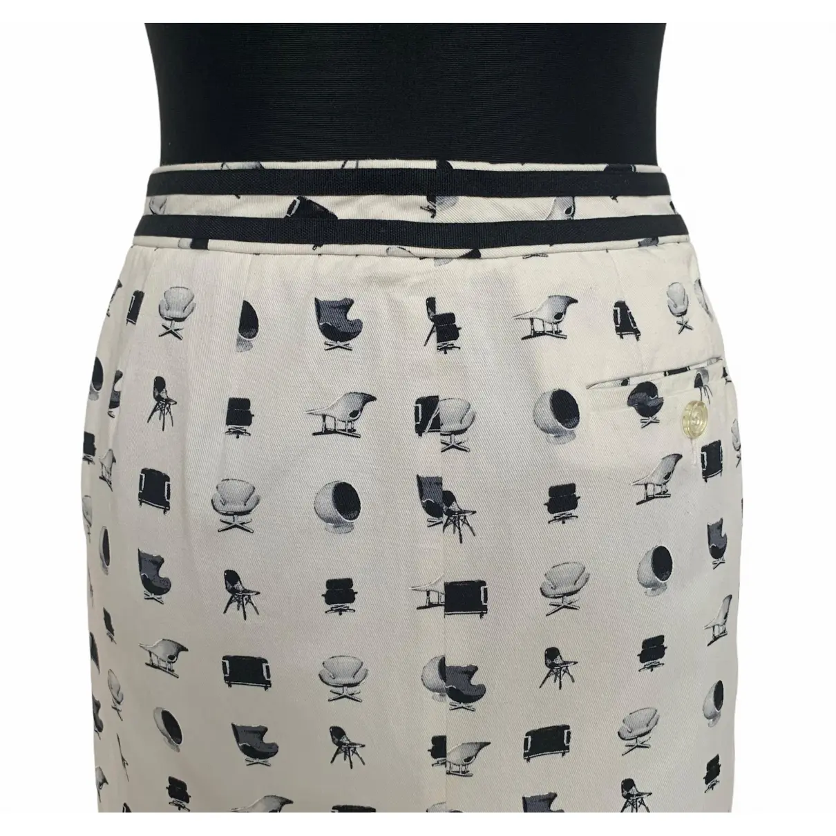 Mid-length skirt Pollini