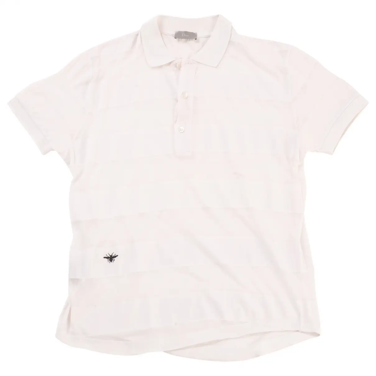 White Cotton Polo shirt Dior