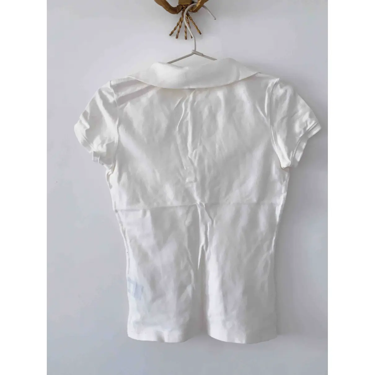 Buy Polo Ralph Lauren White Cotton Top online