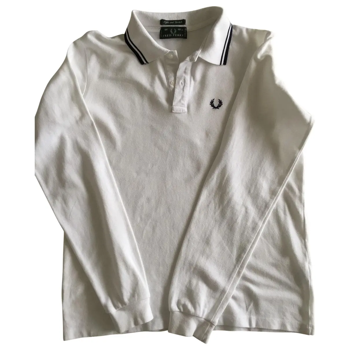 White Cotton Polo shirt Fred Perry