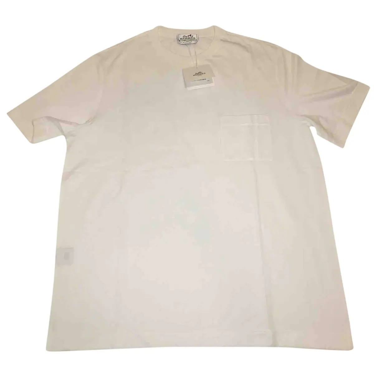 White Cotton Polo shirt Hermès