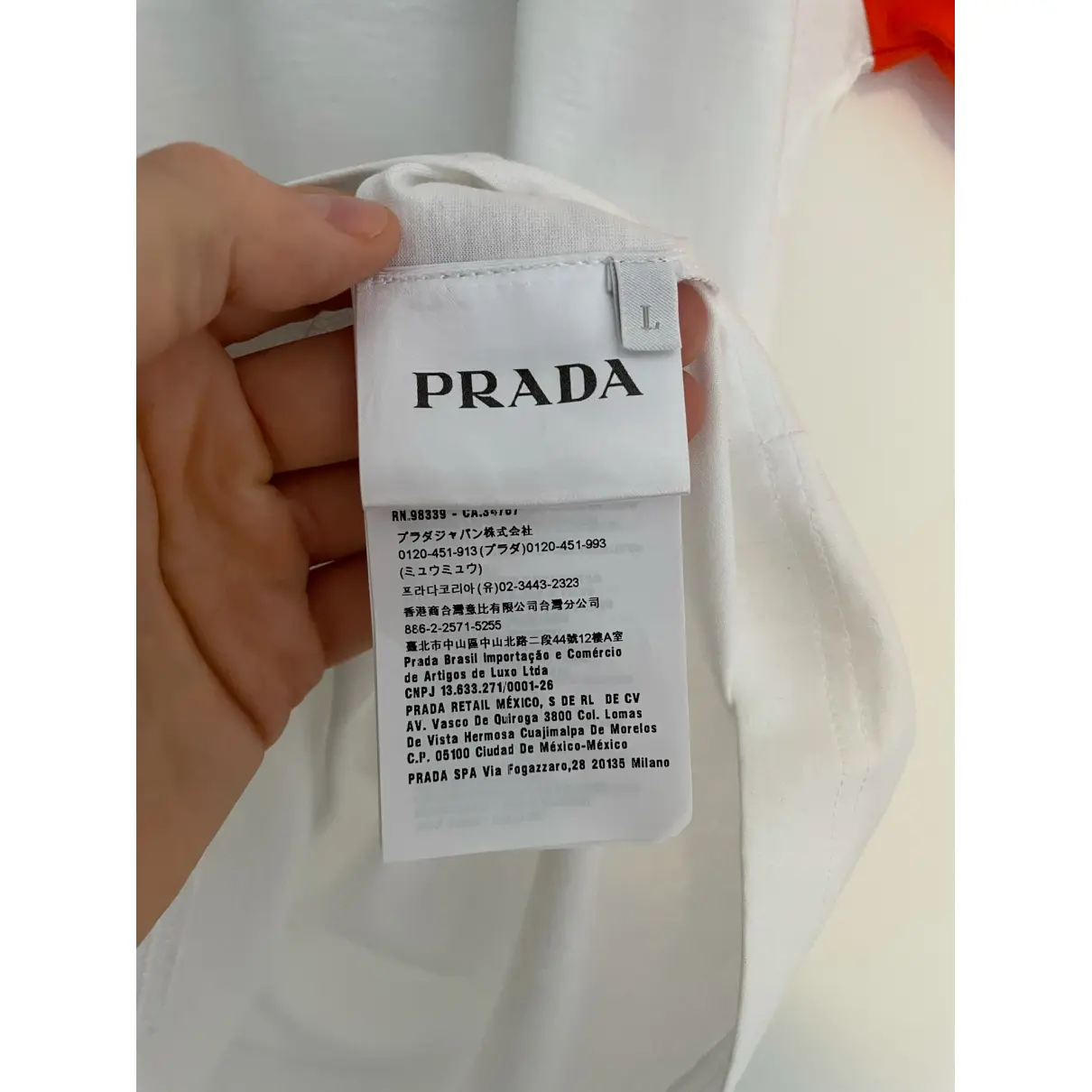 Luxury Prada T-shirts Men
