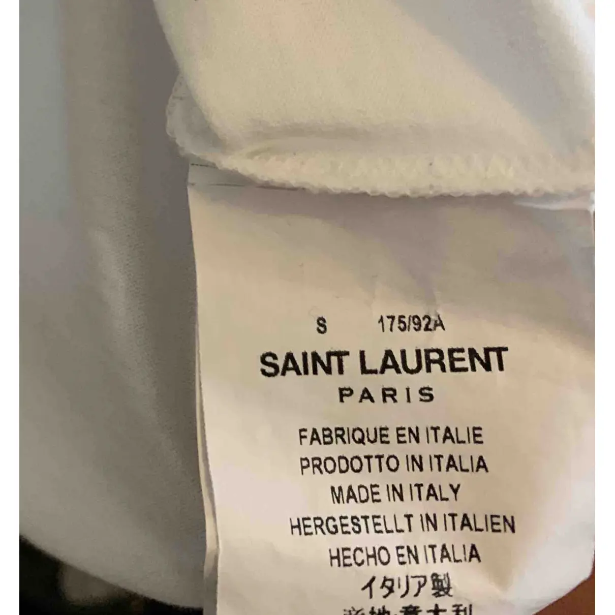 Luxury Saint Laurent T-shirts Men