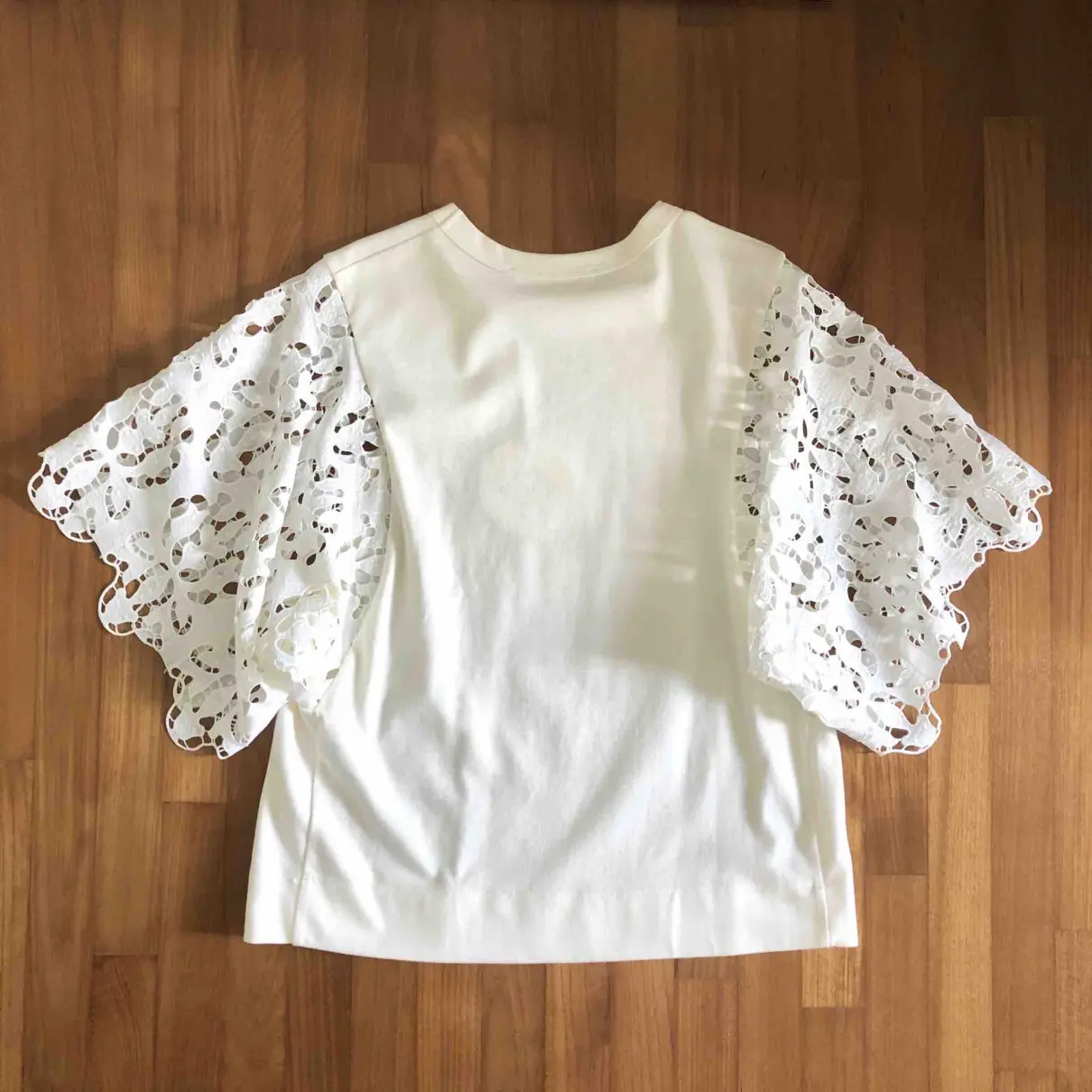 Buy See by Chloé White Cotton Top online