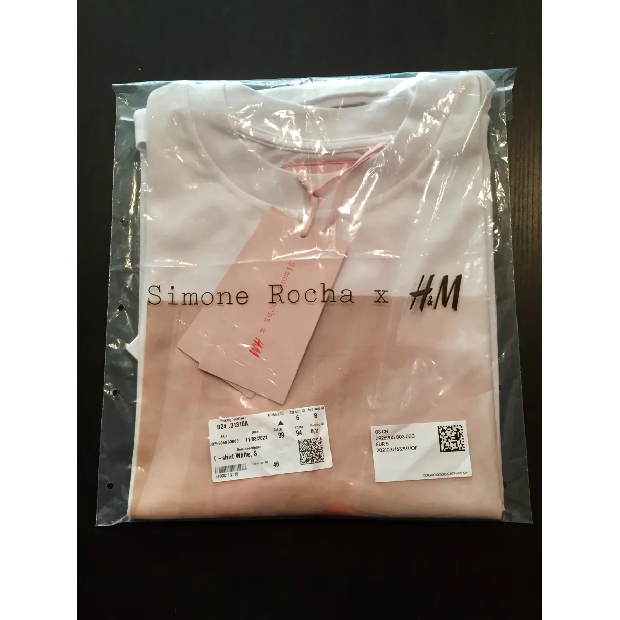T-shirt Simone Rocha X H&M