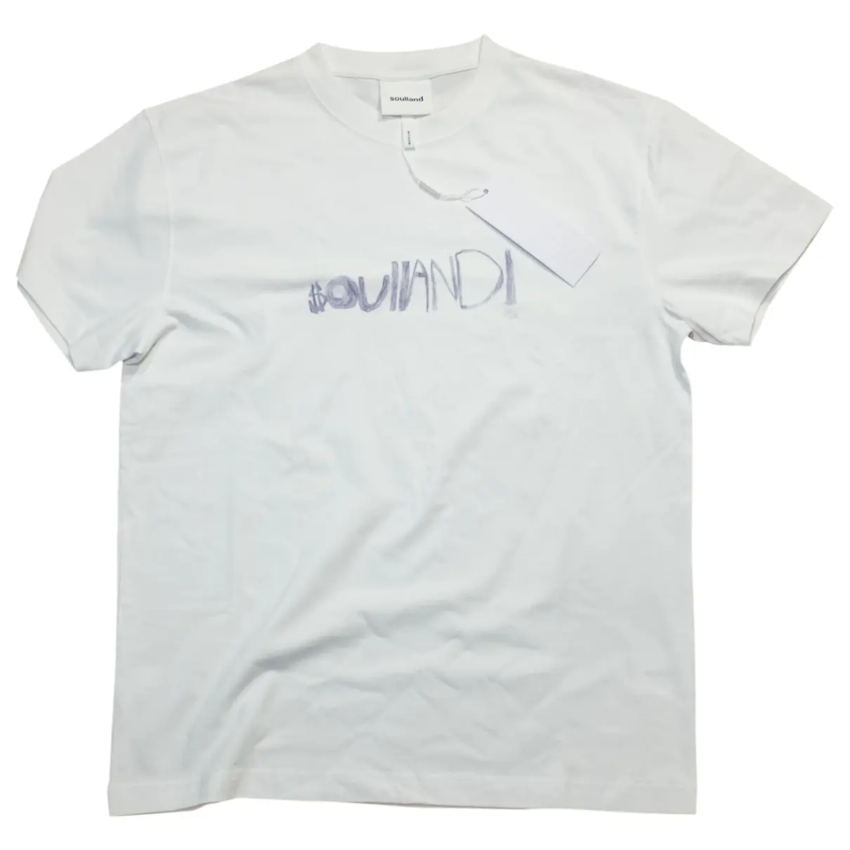 White Cotton T-shirt Soulland