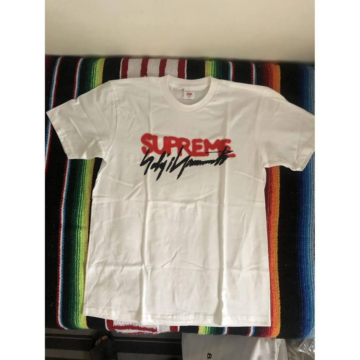 Buy Supreme x Yohji Yamamoto White Cotton T-shirt online