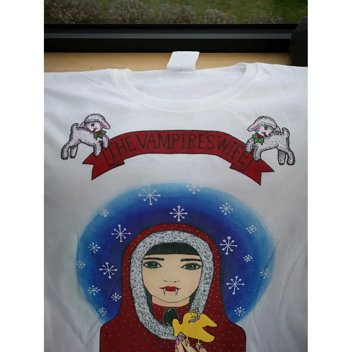 Buy The Vampire's Wife White Cotton Top online