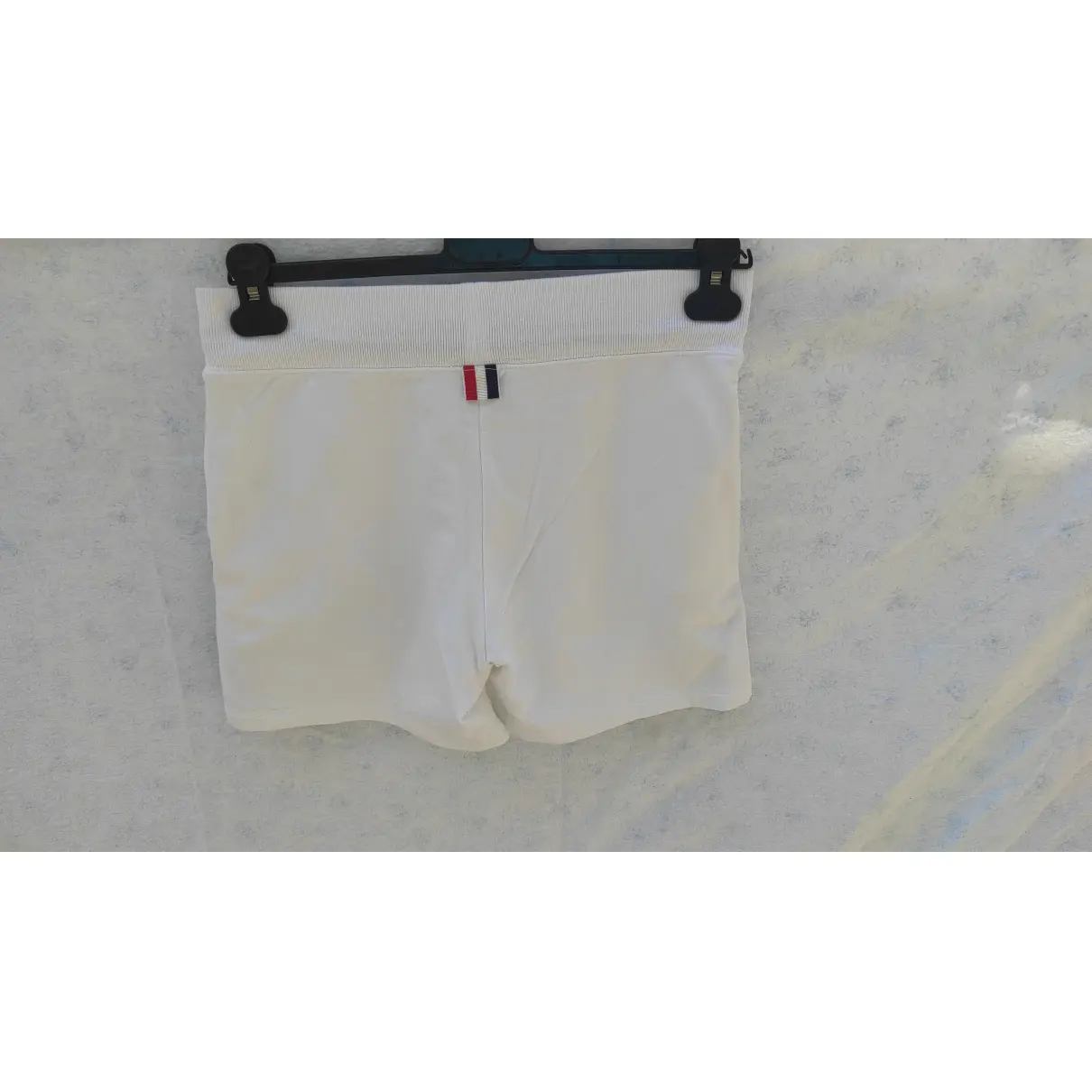 Buy Thom Browne White Cotton Shorts online
