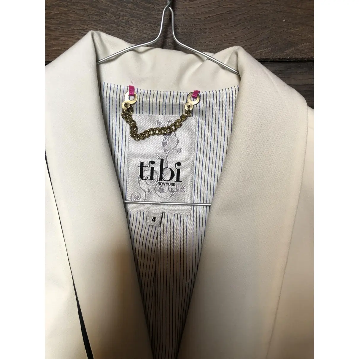 Buy Tibi White Cotton Jacket online